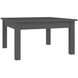 vidaXL stolić za kavu sivi 55x55x30 cm od masivne borovine | shoptok.hr