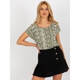 Sublevel Blouse-D73771R10978P-khaki | Shoptok.si
