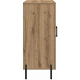  Kreveta Umjetnički hrast 90 x 34 x 80 cm Konstruirano drvo Slike