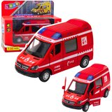 Metalni vatrogasni kombi za igru 1:32 - crveni | Shoptok.si