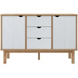 Komoda OTTA smeđe-bijela 113,5 x 43 x 73 cm od masivne borovine | Eponuda.com