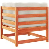  7-dijelni set vrtnih sofa s jastucima voštano smeđi od borovine | shoptok.hr