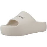 Tommy Jeans Japonke TJW CHUNKY FLATFORM SLID Bela cene