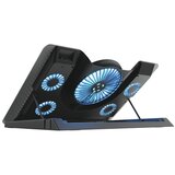 Trust Quno Cooling Stand LED GXT 1125 Laptop cooling stand sa 5 ventilatora + stalak za telefon | Eponuda.ba