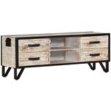 TV ormarić 110 x 30 x 41 cm od masivnog bagremovog drva Cijene