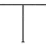  Samostojeća tenda na ručno uvlačenje 350 x 250 cm žuto-bijela | shoptok.hr