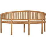  Klupa u obliku banane 180 cm od masivne tikovine | shoptok.hr