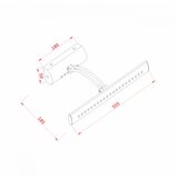 Vesta 140 ZIDNA LAMPA LED 7W 4000K MESING | ePonuda.com