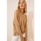  Women's Biscuit Shoulder Window Oversize Knitwear Sweater Cijene