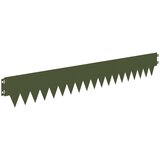  Ograda oko Travnjaka 10 pcs 103 x 15 cm metal Maslinastozelena | shoptok.hr