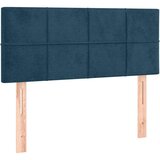 Box spring krevet s madracem tamnoplavi 80 x 200 cm baršunasti | shoptok.hr
