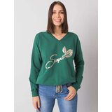 RELEVANCE Blouse-RV-BZ-7276.77-dark green Cene