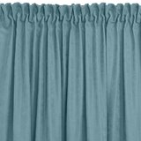  Curtain MILANA color blue style classic dragon tape transparent 10 cm with fringe 3 cm chenille 420x300 HOMEDE | shoptok.hr