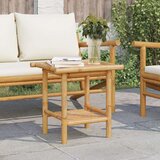 vidaXL Klubska mizica 45x45x45 cm bambus | Shoptok.si