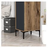 Hanah home ormar kumsal s walnut anthracite | ePonuda.com