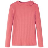 Dječja majica dugih rukava starinska ružičasta boja 128 | shoptok.hr
