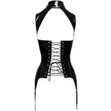 Black_Level otvoreni top s podvezicama (crna) | shoptok.hr