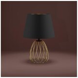 Eglo 390039 - Stona lampa JAZMINIA 1xE27/40W/230V crna/zlatna | Eponuda.com