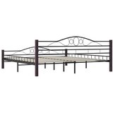  Za krevet crni metalni 200 x 200 cm | shoptok.hr