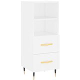 Maison Chic Komoda - Predalnik bela 34,5x34x90 cm inženirski les, (21716124) Cene