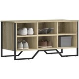 vidaXL Ormarić za cipele boja hrasta 90x38x45,5 cm konstruirano drvo Cijene