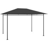 vidaXL Paviljon 4x3x2,7 m antraciten 180 g/m² | Shoptok.si