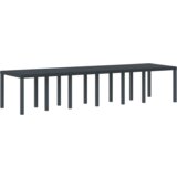  Komplet za jedilnico v vrtu 15 pcs Antracit Polt rattan, (5000045423) | Shoptok.si