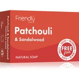 Friendly Soap Natural Soap Patchouli & Sandalwood naravno milo 95 g