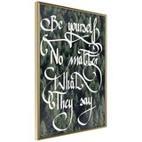  Poster - Be Yourself 40x60 Cijene