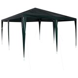 vidaXL Zeleni Paviljon 4x4 m PE | Shoptok.si
