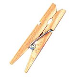 RAYHER Lesene ščipalke, mini, 2,5 cm, naravne, 48 kom., (20633755) | Shoptok.si