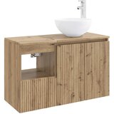  Set namještaja za kupaonicu 2 kom. Hrast artisan Smeđa 49,5 x 35 x 80 cm | shoptok.hr