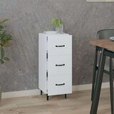  Komoda bela 34,5x34x90 cm inženirski les, (20654644) | Shoptok.si