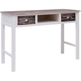 vidaXL pisaći stol smeđi 110 x 45 x 76 cm drveni | shoptok.hr