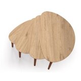 Hanah home Set stolova od 4 dela Nora Hrast | Eponuda.com