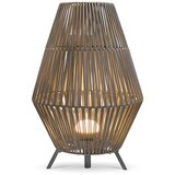 New Garden Stoječa svetilka Taupe z zatemnljivo LED, IP54, polnilna z daljinskim upravljalnikom - Conta | Shoptok.si