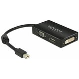 Delock DisplayPort mini- VGA/HDMI/DVI adapter črn 62631 Cene