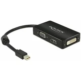 DisplayPort / VGA / HDMI / DVI Adapter [1x Muški konektor Mini DisplayPort - 1x Ženski konektor VGA, Ženski konektor HDMI