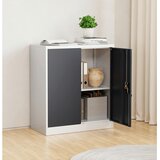 MID.YOU ARHIVSKA OMARA antracit, bela | Shoptok.si