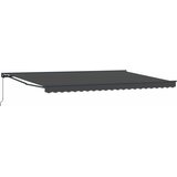  Okvir tende Antracit 500 × 300 cm Poliester s PU premazom | shoptok.hr