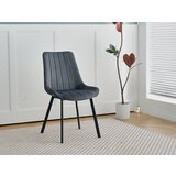  Stol LARA-LUX velvet siva Cene