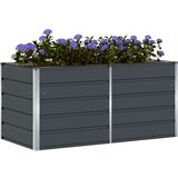  Cvetlično korito Antracit 160 x 80 x 75 cm Jeklo, (5000207335) | Shoptok.si