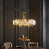  Endon 119611 - Luster na lancu VISCONTI 8xE14/6W/230V mesing | Eponuda.com