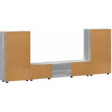  Set TV komoda FLORIN 3 pcs Siva Sonoma Konstruirano drvo | shoptok.hr