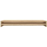  stojalo za zaslon sonoma hrast 100x24x13 cm iverna plošča, (20777418) | Shoptok.si