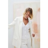 Marisse Women's Jacket L-Mr-4601 Off White Cene