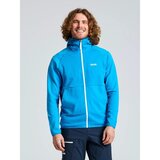 Slam Flis Graphic Fz Hoodie Modra Cene