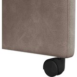  Jedilni stoli s kolesi 2 pcs Siva 57 x 67 x 95 cm Umetna koža, (5000093123) | Shoptok.si
