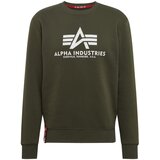 Alpha Industries Majica oliva / rdeča / bela | Shoptok.si