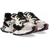 Exé Shoes Modne superge EXÉ 134-10 - Cow Black White Večbarvna | Shoptok.si